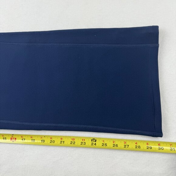 Lands End Women's Straight Leg Navy Fleece Active Pants Size L/P (14-16) NWOT - Picture 8 of 10